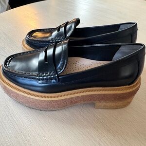 Loeffler Randall Rikki Platform Loafer (5.5)